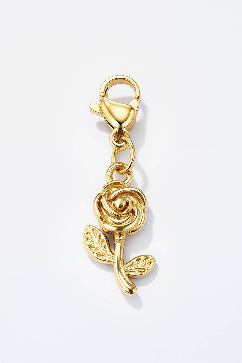Charm breloque en acier inoxydable HARPER