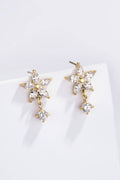 Boucles d'oreilles Fleur d’Éclat en acier inoxydable SOPHIA
