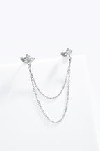 Boucle d'oreille en acier inoxydable MADISON