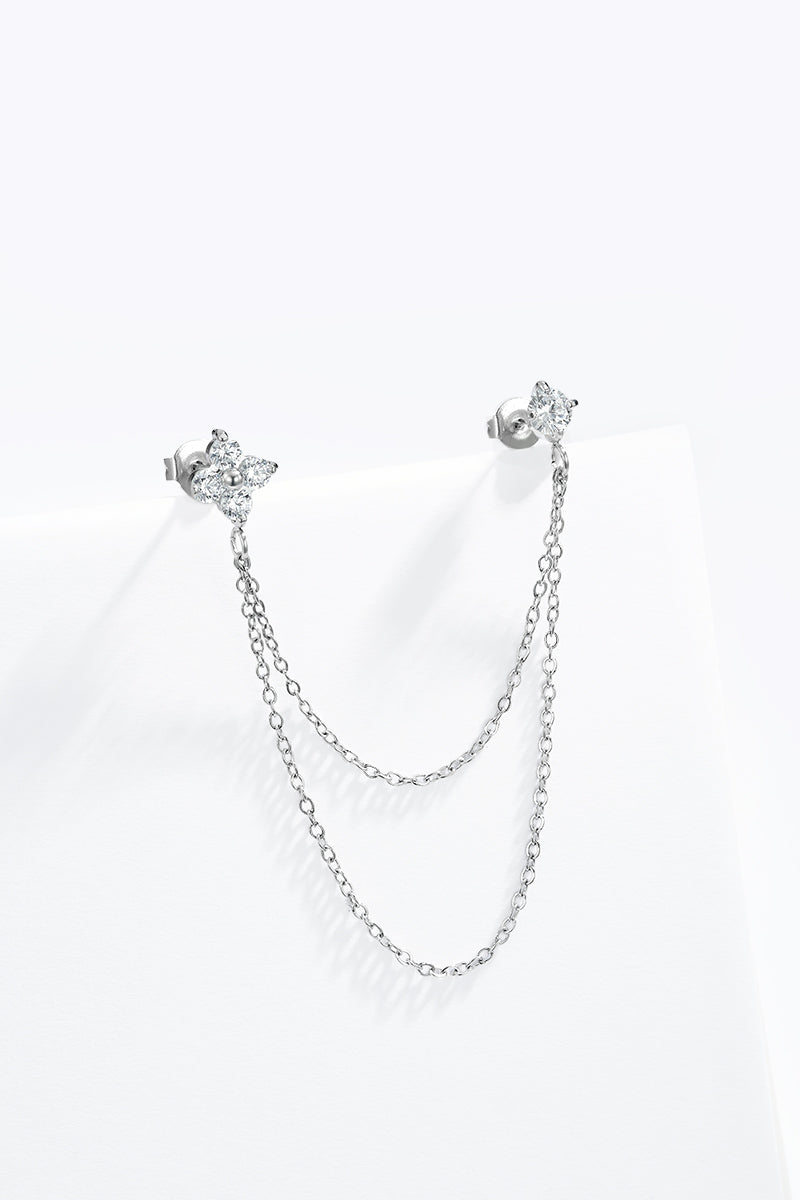 Boucle d'oreille en acier inoxydable MADISON