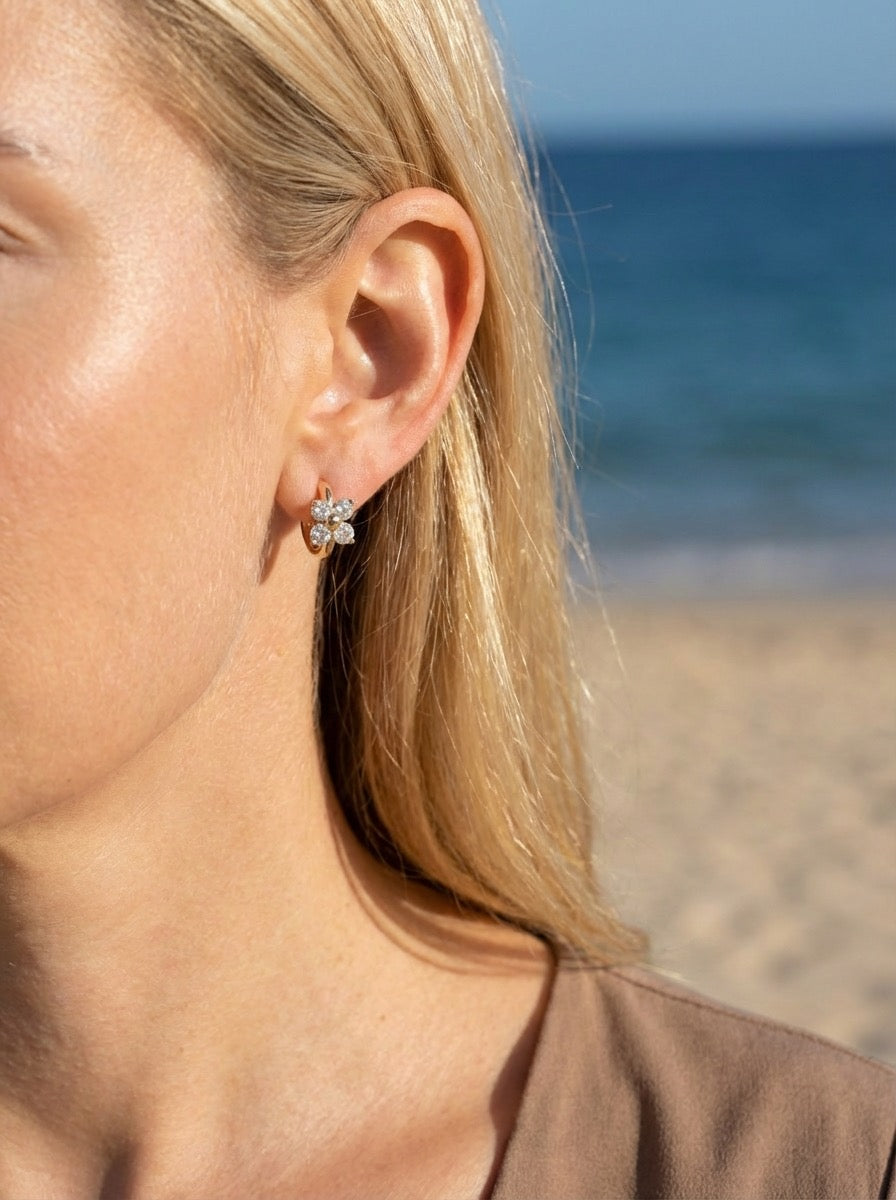 Boucles d'oreilles en acier inoxydable LUCY