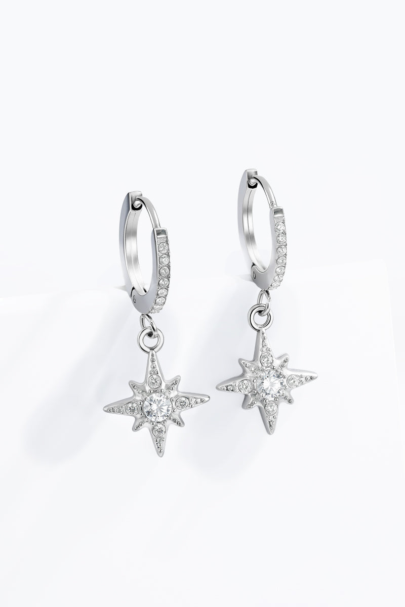 Boucles d'oreilles en acier inoxydable NOÉMIE