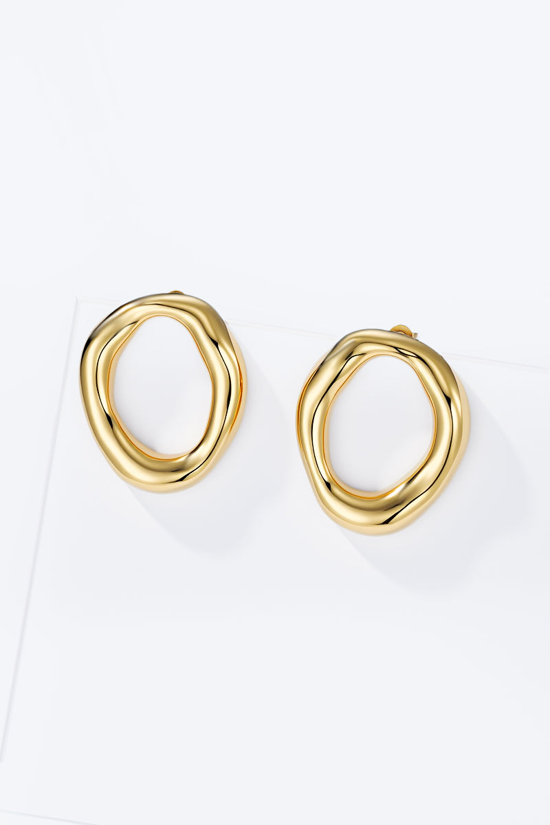 Boucles d'oreilles en acier inoxydable FIONA