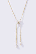 Collier papillon scintillant en acier inoxydable ABIGAIL