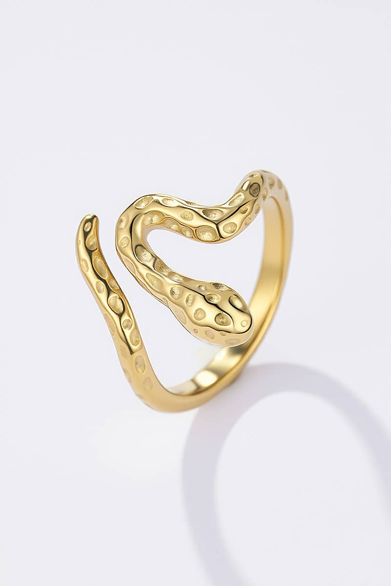 Bague en acier inoxydable ÉLODIE