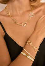 Bracelet jonc en acier inoxydable VICTORIA
