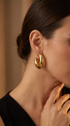 Boucles d'oreilles en acier inoxydable KATE