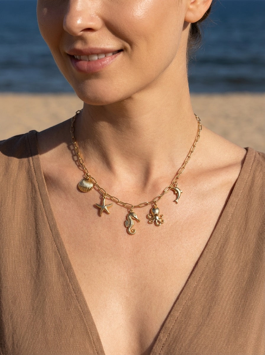 Collier chaîne en acier inoxydable EMILY