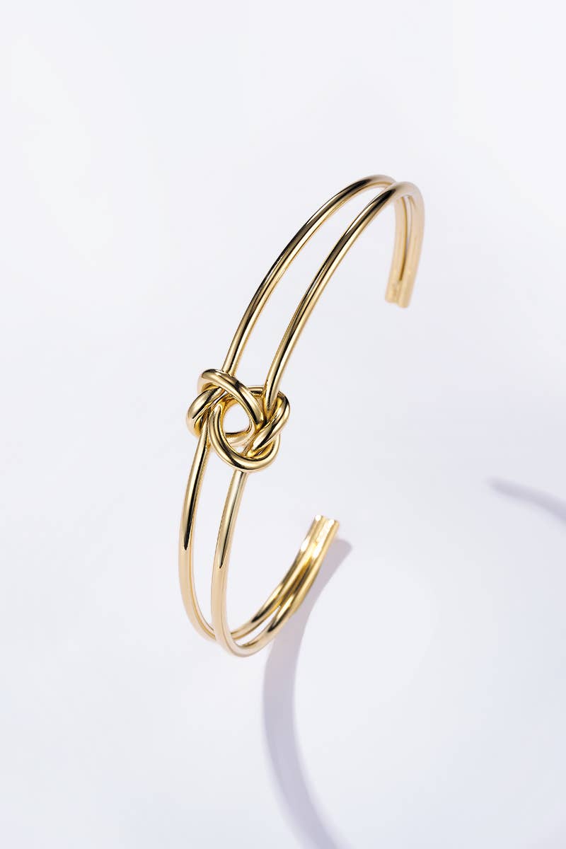 Bracelet jonc en acier inoxydable KATE