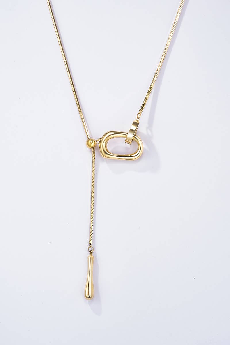 Collier Élégance Maillon en acier inoxydable VICTORIA