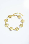 Bracelet coquillages en acier inoxydable EMILY