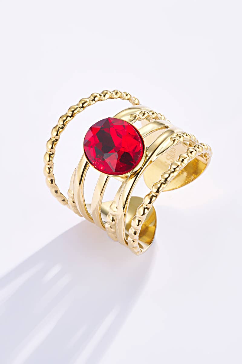 Bague en acier inoxydable LUCY