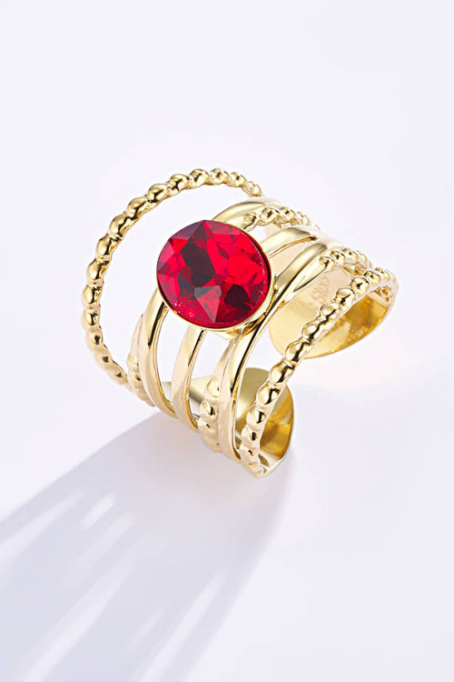 Bague en acier inoxydable LUCY