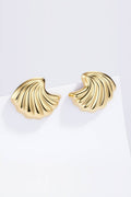 Boucles d'oreilles Coquillage Doré en acier inoxydable AURÉLIE