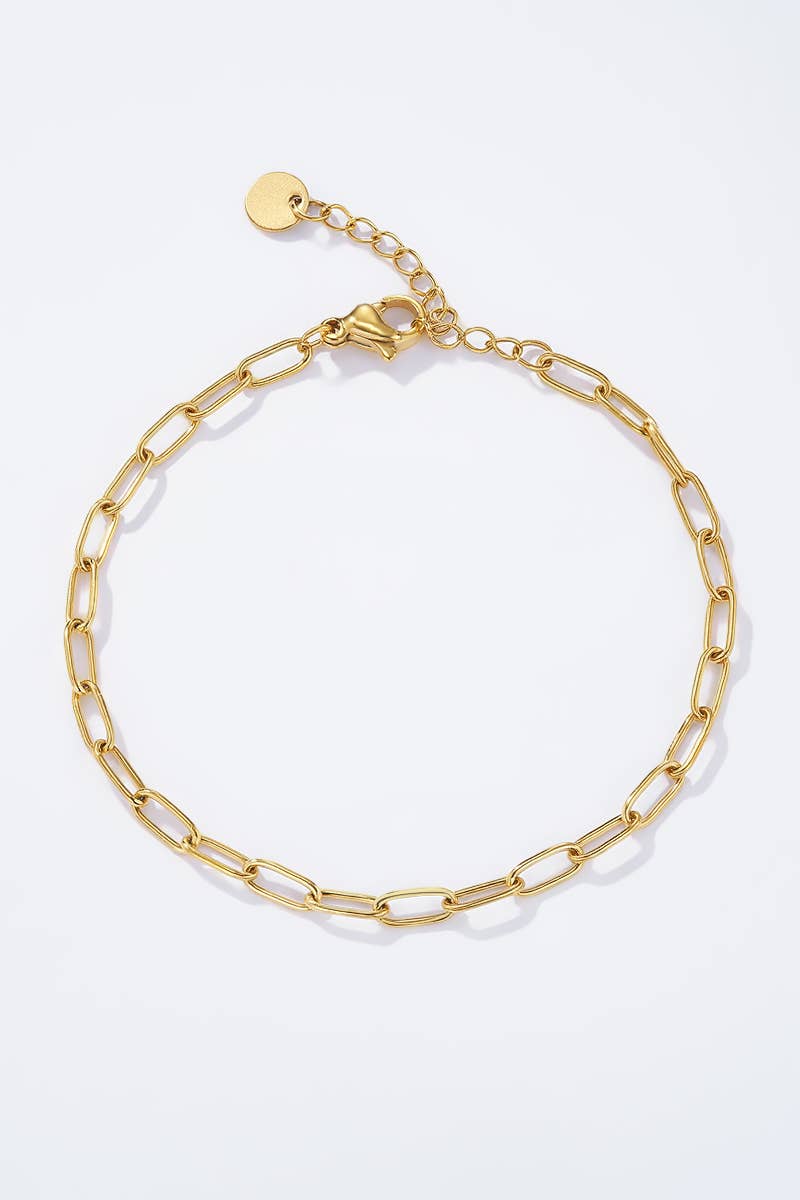 Bracelet en acier inoxydable pour charms ISABEL