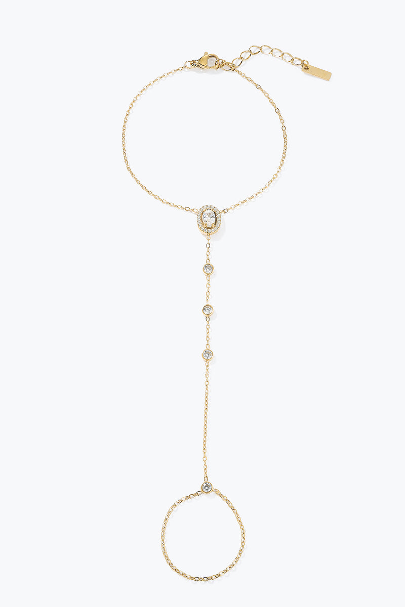 Chaîne de main en acier inoxydable ZOÉ