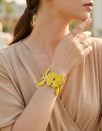 Bracelet jonc en acier inoxydable ROSIE