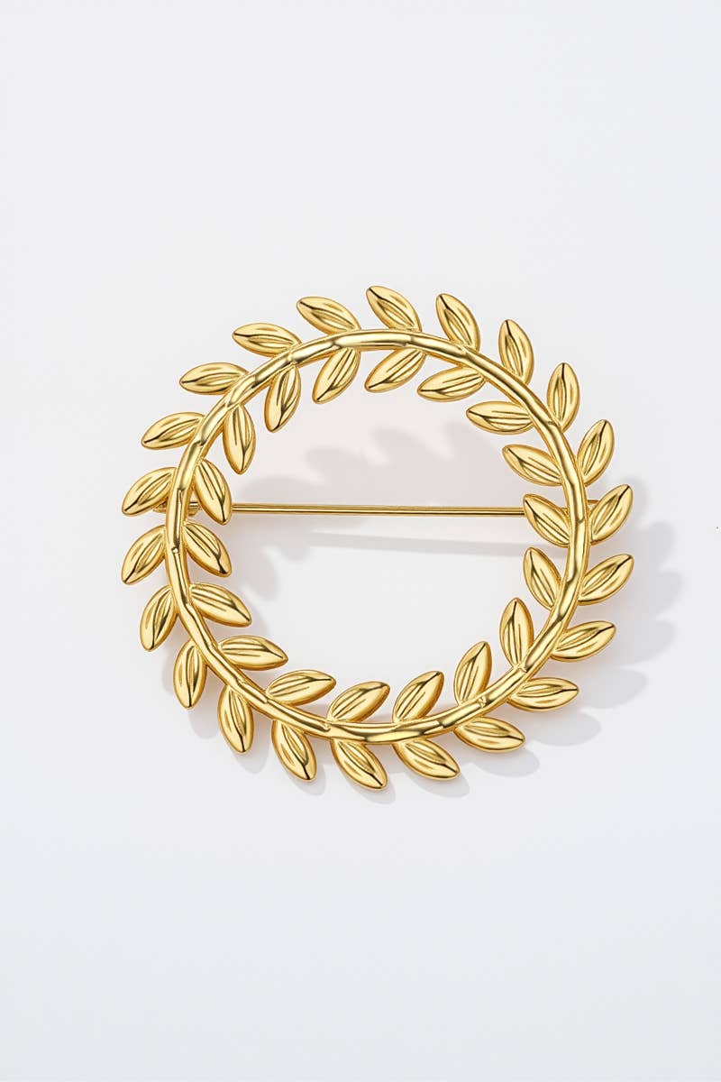 Broche en acier inoxydable ESTELLE