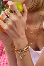 Bracelet jonc en acier inoxydable HANNAH
