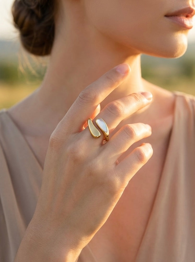 Bague en acier inoxydable SARAH