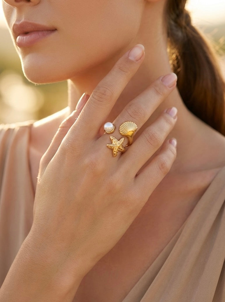 Bague en acier inoxydable ARIEL