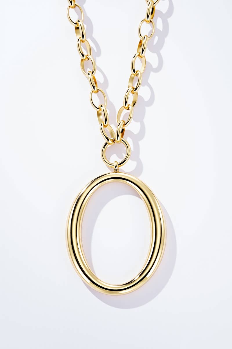Collier chaîne en acier inoxydable ÉMILIE