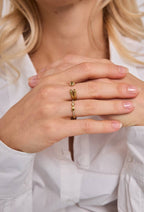 Bague Cœur Royal en acier inoxydable OLIVIA