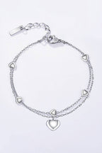 Bracelets Éclat d’Amour en acier inoxydable ABIGAIL