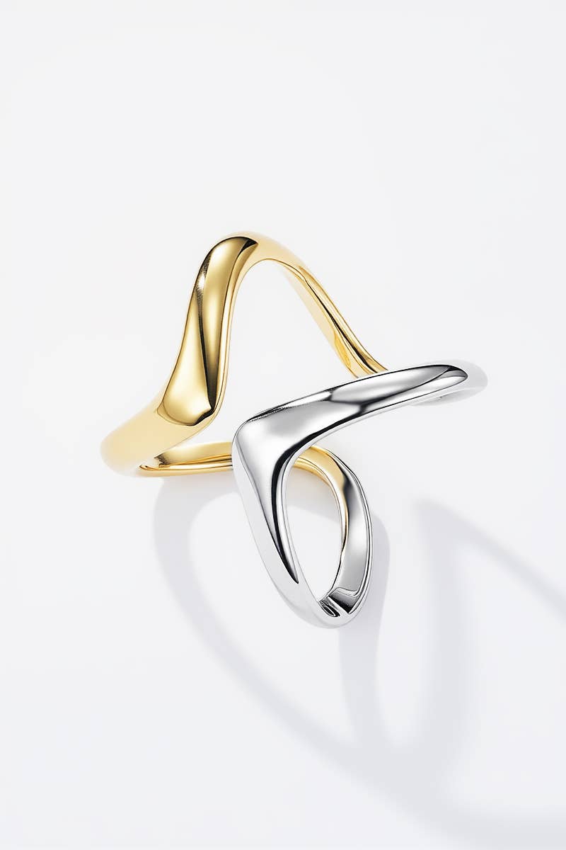 Bague en acier inoxydable STELLA