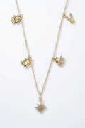 Collier chaîne en acier inoxydable VIOLET