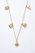 Collier chaîne en acier inoxydable VIOLET