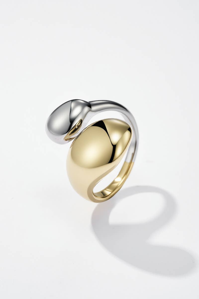 Bague en acier inoxydable REBECCA