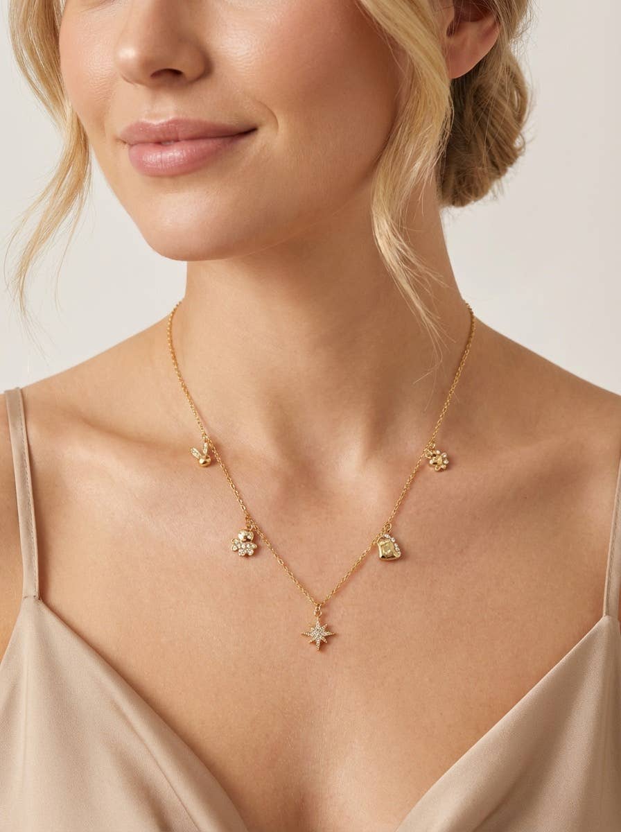 Collier chaîne en acier inoxydable VIOLET