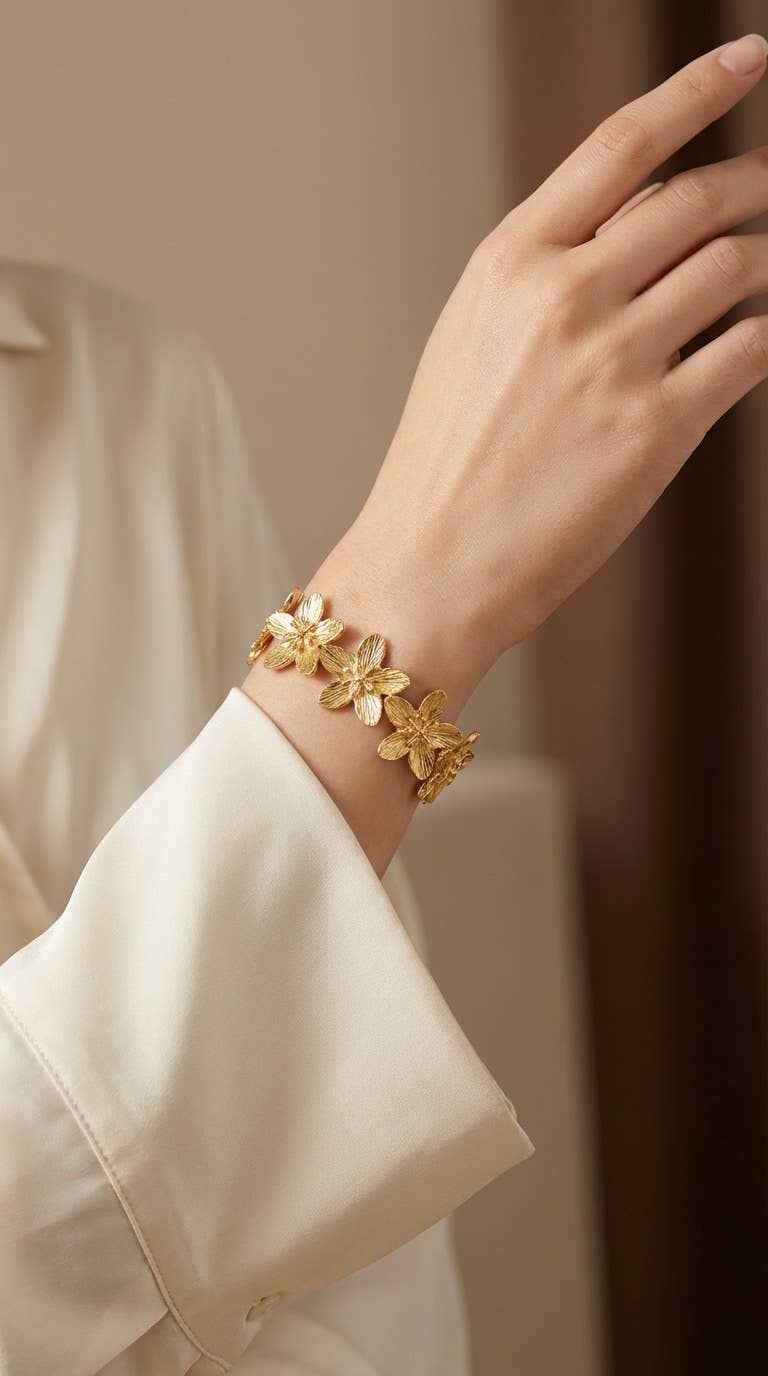Bracelet jonc en acier inoxydable PAULINE