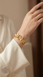 Bracelet jonc en acier inoxydable PAULINE
