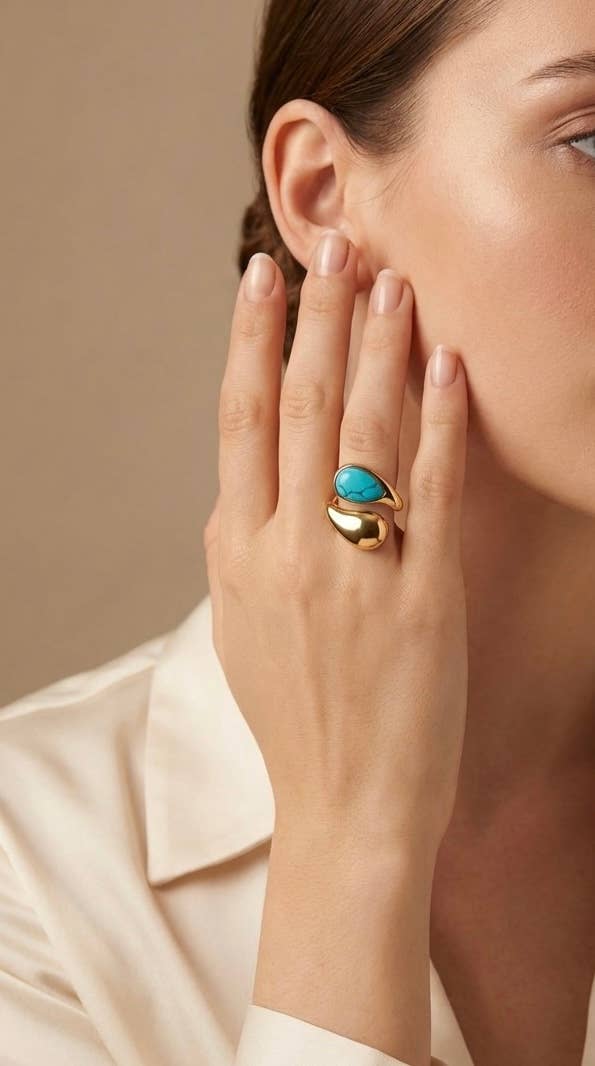 Bague en acier inoxydable MARIE