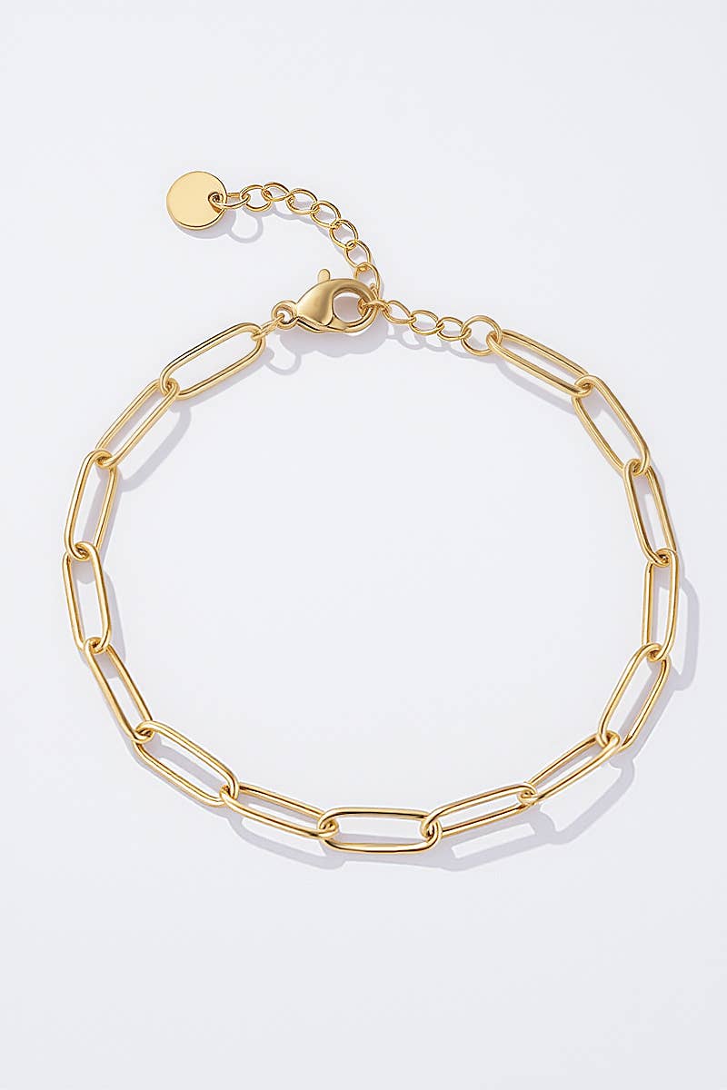 Bracelet en acier inoxydable pour charms HARPER