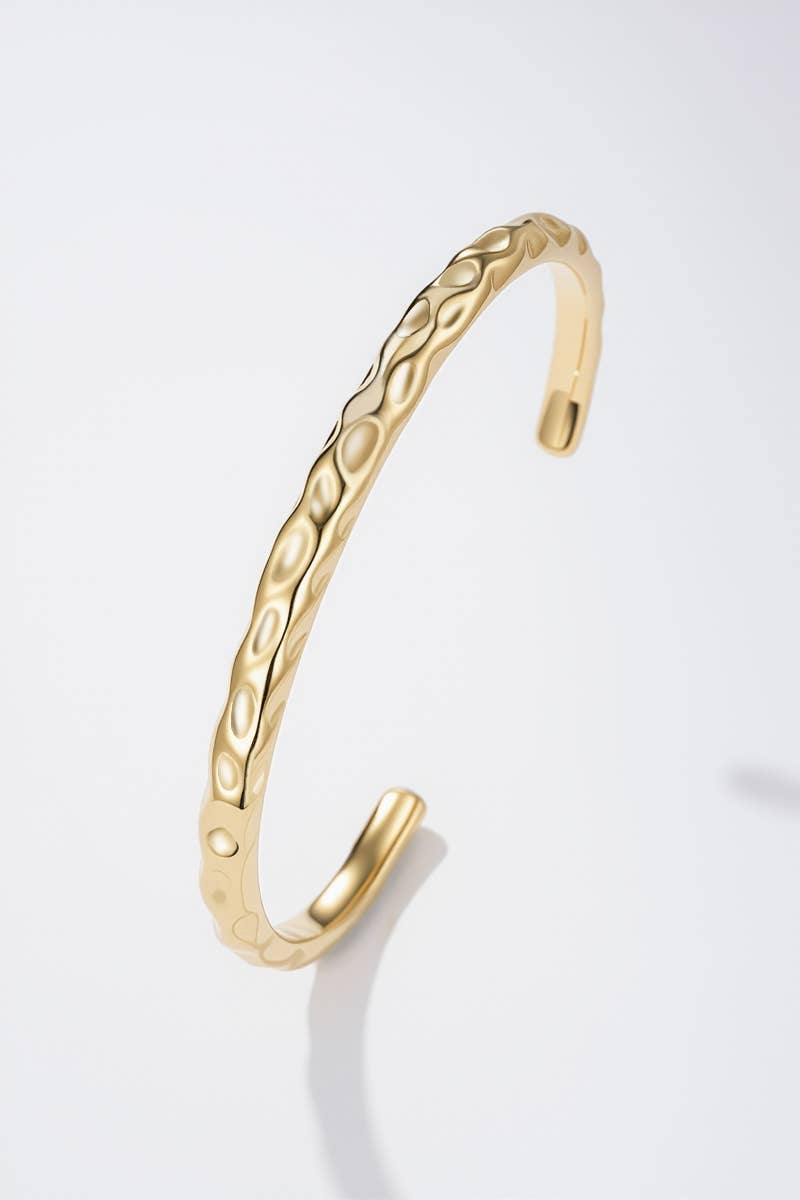 Bracelet manchette en acier inoxydable IVY