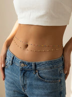 Chaîne de taille en acier inoxydable ÉLISE