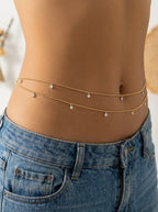 Chaîne de taille en acier inoxydable NOÉMIE