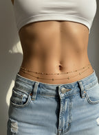 Chaîne de taille en acier inoxydable EVELYN