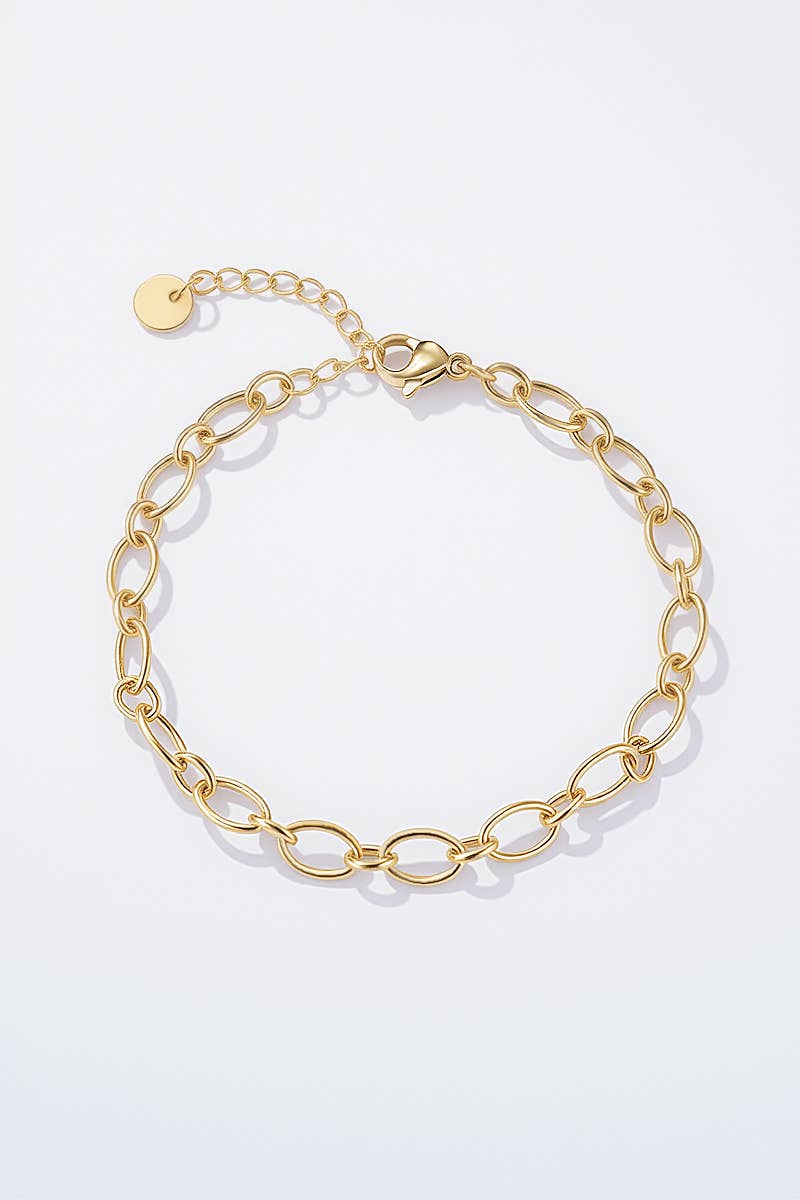 Bracelet en acier inoxydable pour charms LÉONIE