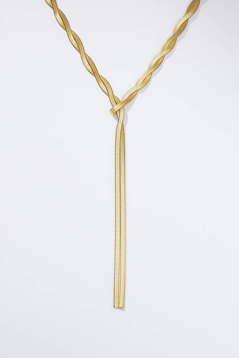 Collier Cascade en acier inoxydable ALICE