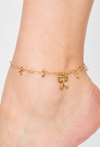 Chaîne de cheville en acier inoxydable CHLOÉ