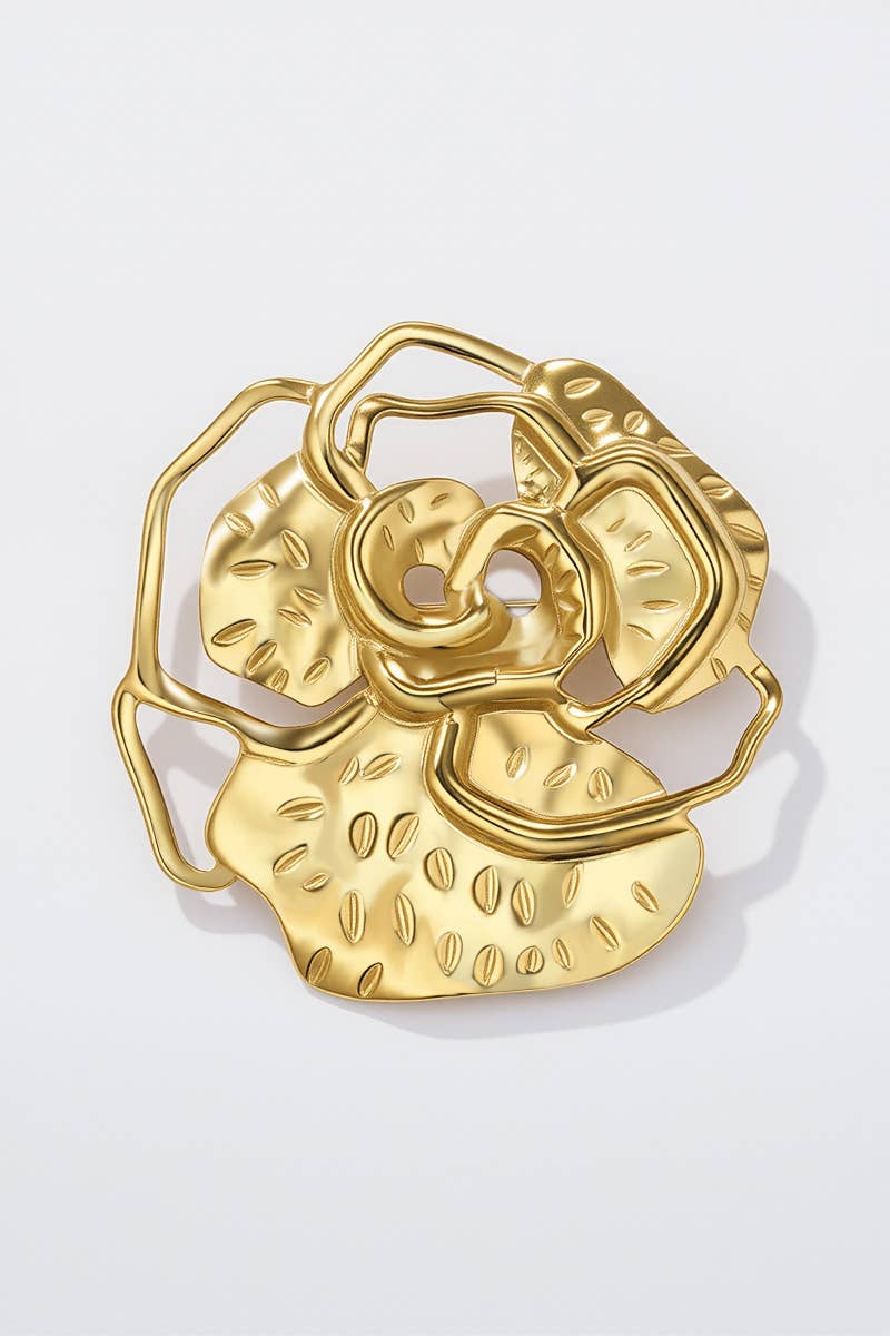 Broche en acier inoxydable LUCY