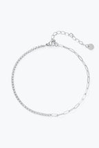 Chaîne de cheville en acier inoxydable MILA