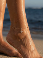 Chaîne de cheville en acier inoxydable ESTELLE