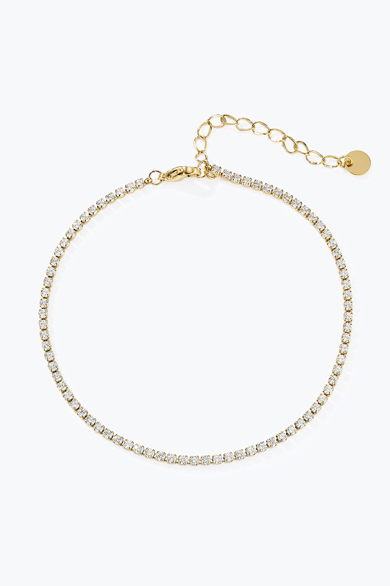 Chaîne de cheville en acier inoxydable MANON