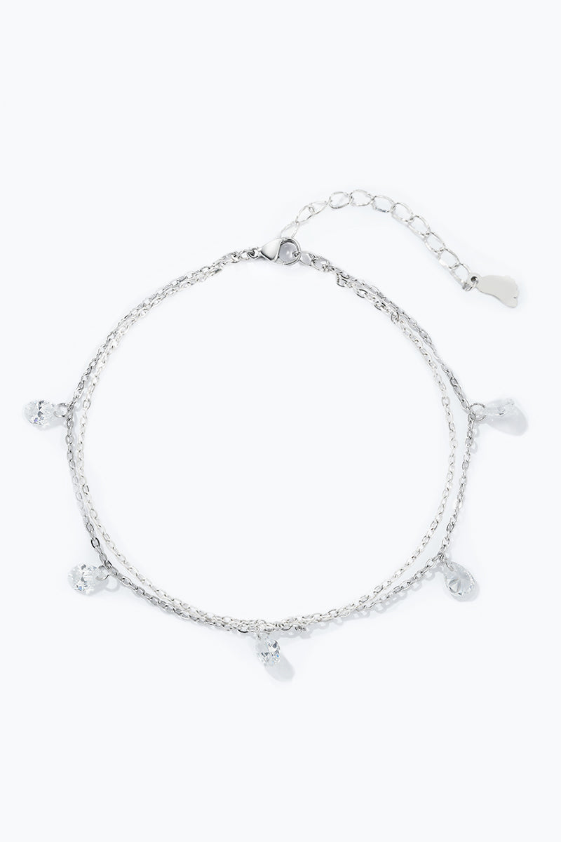 Chaîne de cheville en acier inoxydable EMMA