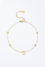 Chaîne de cheville en acier inoxydable LÉNA